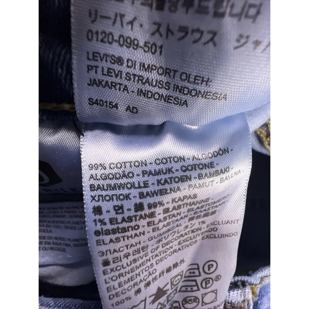 Levi's 541 Jeans Men's 30x34 Blue Straight Biker Cowboy Preppy Relaxed‎